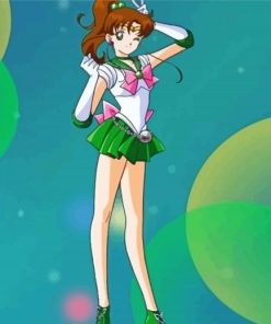 Sailor Jupiter paint by number