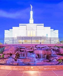 Snowflake Az Temple Paint by number