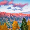 Telluride At Sunset paint by number