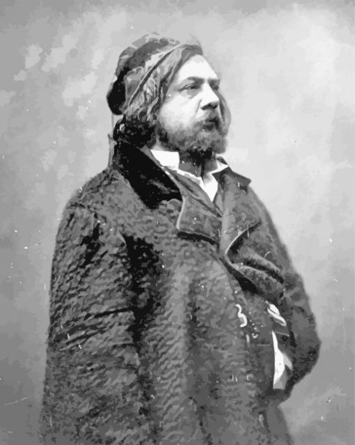 Théophile Gautier paint by number