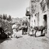 Black And White Old Ramallah Street paint by number