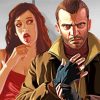 Grand Theft Auto Characters paint by number