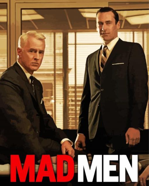 Mad Men Characters paint by number