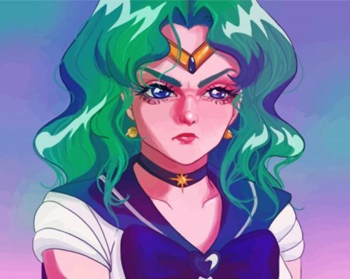 Mad Sailor Neptune paint by number