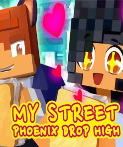 Mystreet Phoenix Drop High Serie Poster paint by number