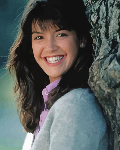 The American Actress Phoebe Cates paint by number