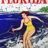 Vintage Florida paint by number