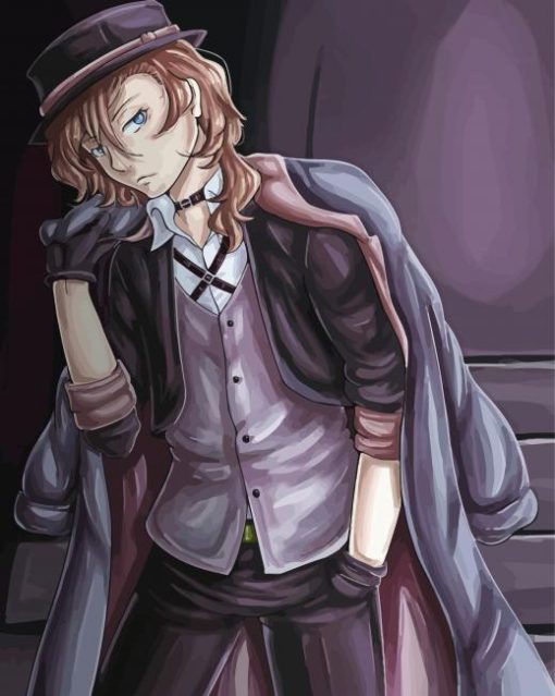 Chuuya Nakahara Character Paint by number