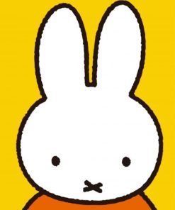 Miffy Animation Character paint by number