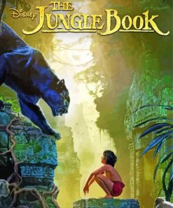 The Jungle Book Poster paint by number