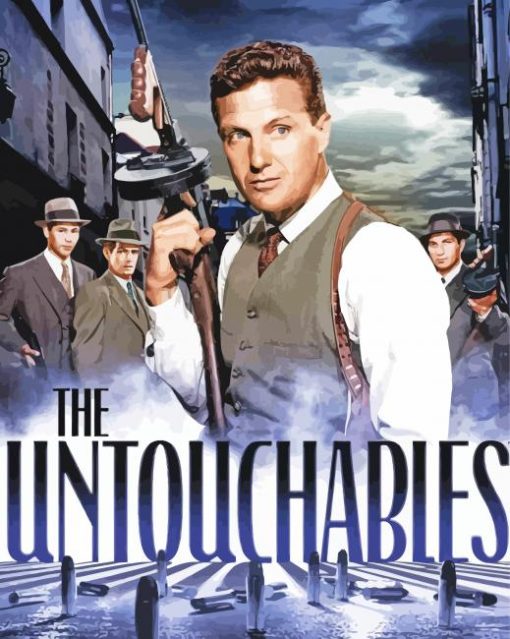 The Untouchables Poster paint by number