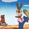 Brer Rabbit Cartoon paint by number