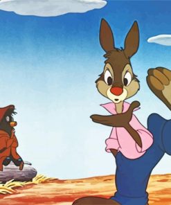 Brer Rabbit Cartoon paint by number