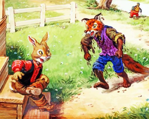 Brer Rabbit paint by number