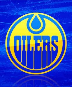 Oilers Logo Paint By Numbers