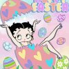 Easter Betty Boop Paint By Numbers