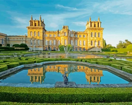 Blenheim Palace Paint By Number