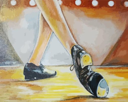 Tap Dancer Paint By Number