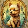Norwich Terrier Paint By Number