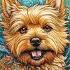 Norwich Terrier Paint By Number