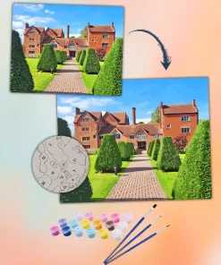 Custom Painting By Numbers Landscape